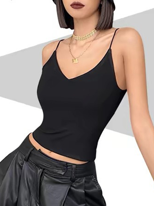 EMMIOL Gepolstertes BH-Cami-Top