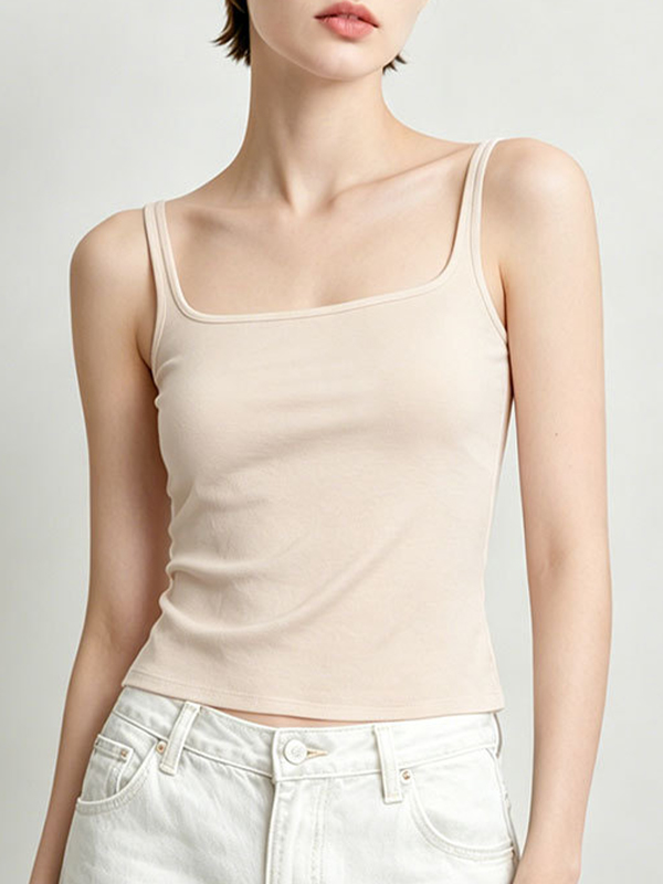 EMMIOL Gepolstertes BH-Cami-Top