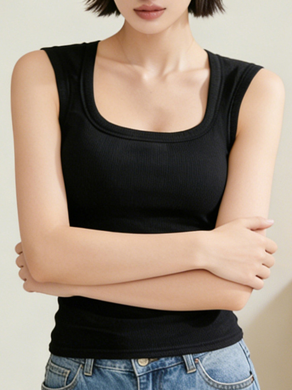 EMMIOL Gepolstertes Tanktop im BH-Stil