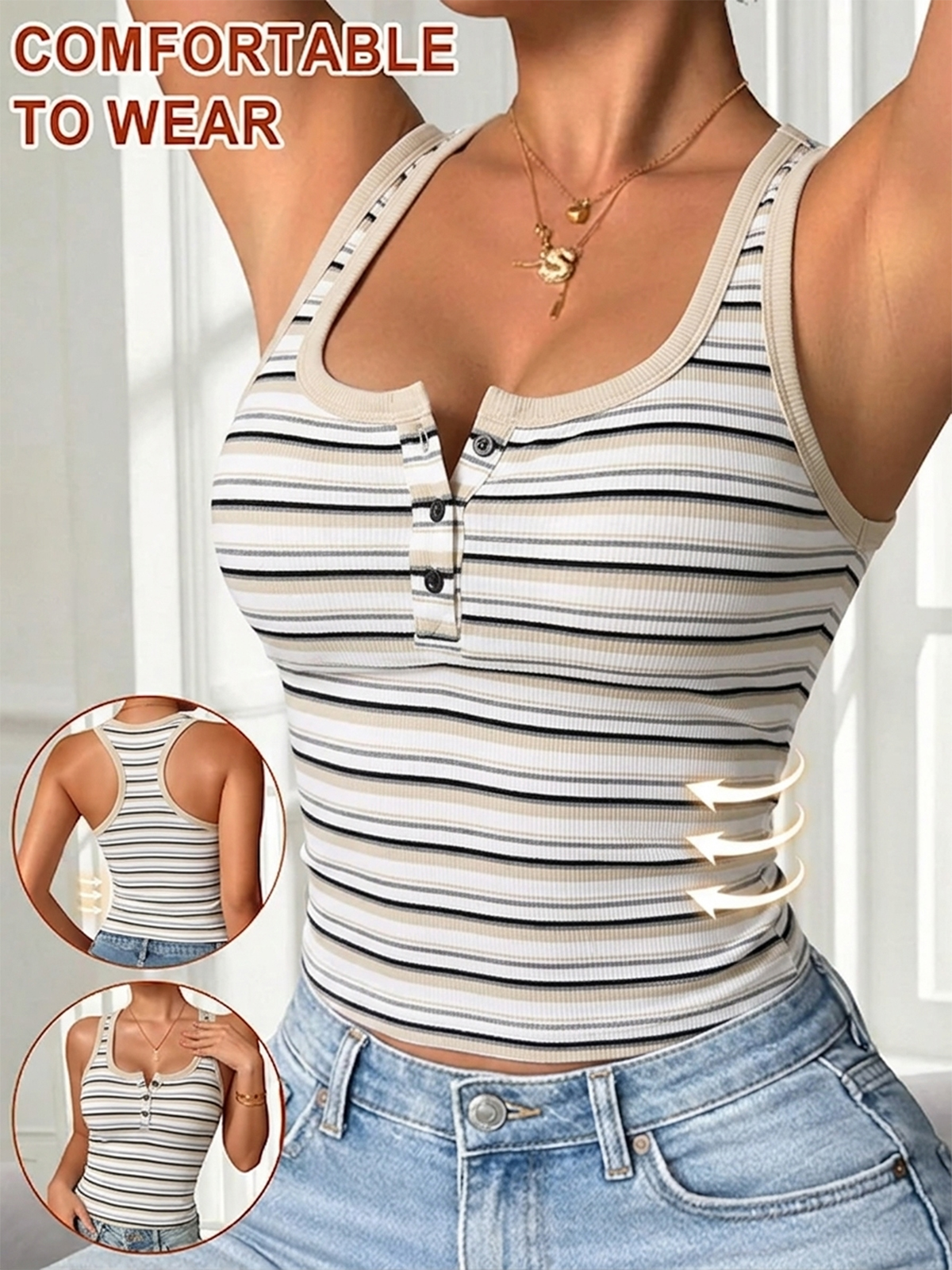 EMMIOL Canotta con reggiseno