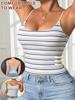 EMMIOL Top a canotta con reggiseno