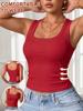 EMMIOL Top a canotta con reggiseno