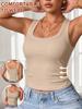 EMMIOL Top a canotta con reggiseno