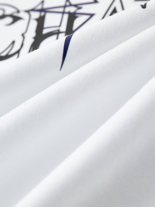 EMMIOL Men's American Style Print Oversized Hoodie