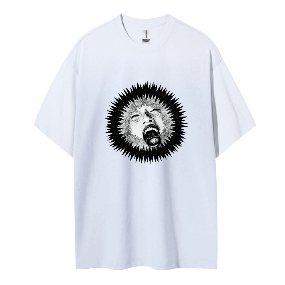 EMMIOL Black Graphic Print T-Shirt