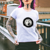 EMMIOL Black Graphic Print T-Shirt