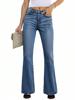 EMMIOL Damen-Jeans mit mittelhohem Bund und Stretchanteil