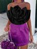 EMMIOL Top de tirantes con forma de flor