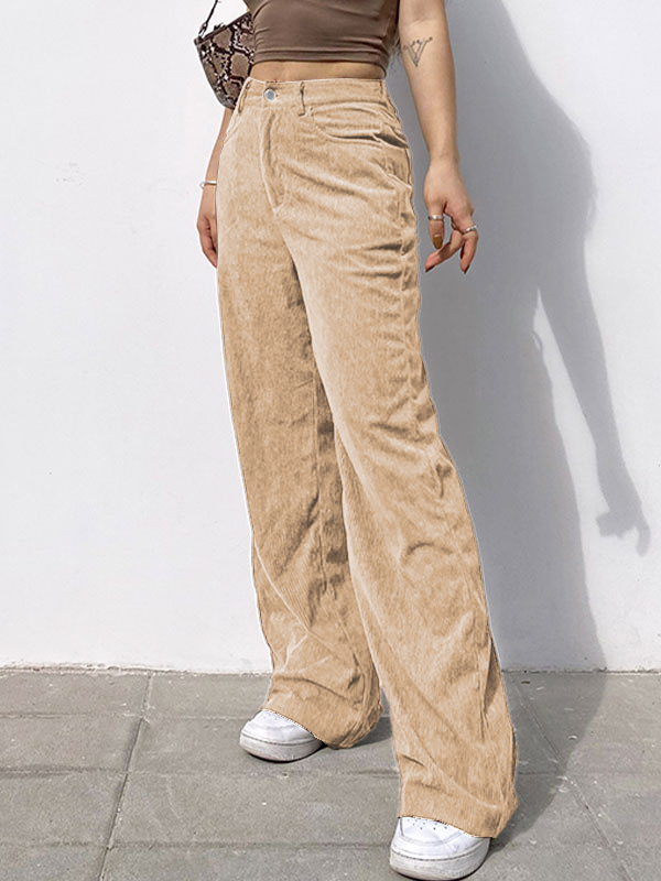EMMIOL Vintage Corduroy Baggy Pants