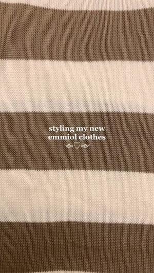 EMMIOL styling my new emmiol clothes@haertbae